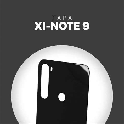 TAPA XI NOTE 8 NEGRO Oncell Telefonia