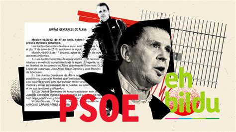 El PSOE no se opuso a la petición de Bildu para excarcelar a uno de los