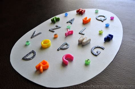 Alphabet I-Spy Game - I Heart Crafty Things