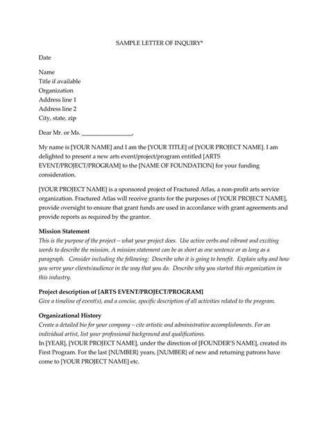 8 Free Effective Grant Request Letter Templates