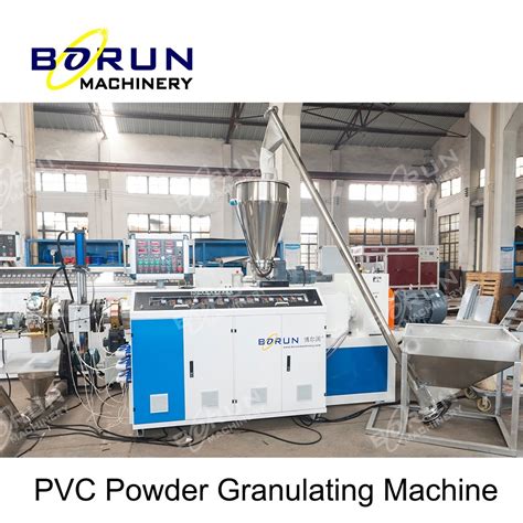 PVC Pelletizing Line Granule Pellet Grain Making Machine PVC