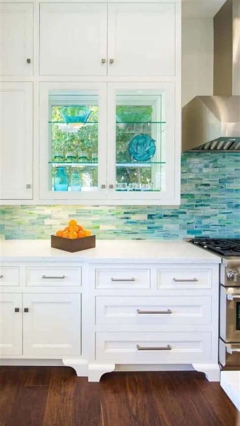 35+ Coastal Kitchen Backsplash Ideas! (Get Your Dream Beachy Look)