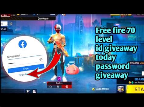 Free Fire Account Giveaway Today Free Fire ID And Password Giveaway