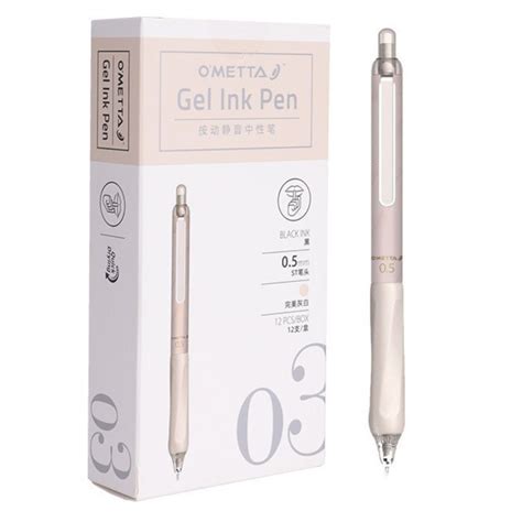 Beifa Ometta Push Silent Gel Pen Scooboo Beifa