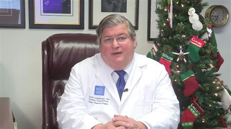 Happy Holidays from Dr. David Sugarbaker, President of the AATS Graham Foundation - YouTube