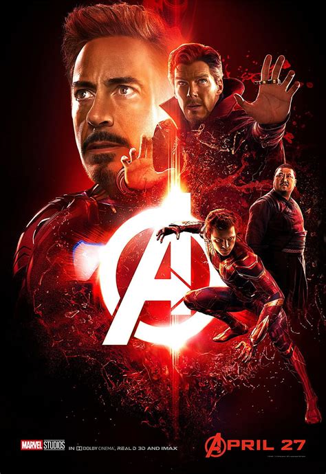 Avengers Infinity War Unleashes 5 New Posters Cap Avengers Infinity War Poster Hd Phone