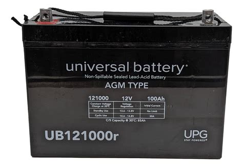 Leoch DJM12100 DJM12100H 12V 100Ah Sealed Lead Acid Battery ...