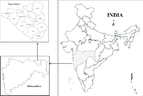 Nagpur In Maharashtra Map Brandy Tabbitha