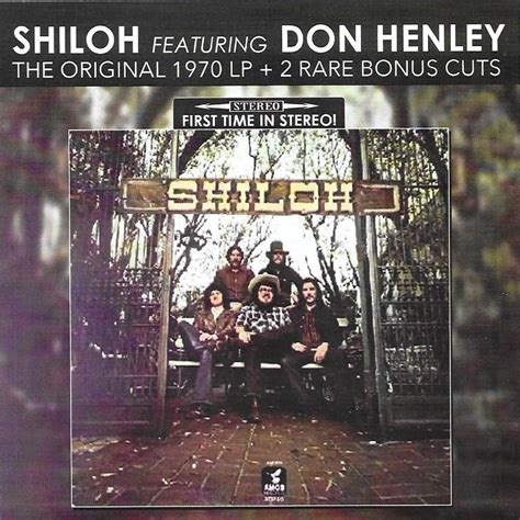 Jp Shiloh Featuring Don Henley Original 1970 Lp 2 Rare