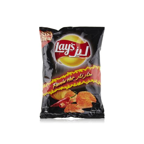 Lays Flamin Hot Potato Chips G Waitrose Uae Partners