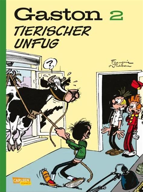 Carlsen Comics Album Gaston Neuedition 2 Tierischer Unfug COMIC