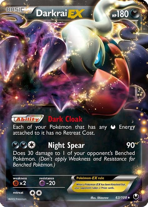 Darkrai Ex Pokemon Card