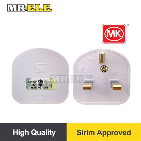 Mk A Fused Plug Top Sirim Approved V Uk Plug Top Malaysia