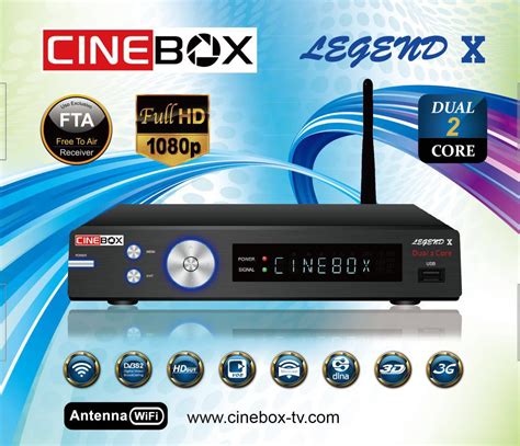 CINEBOX LEGEND X DUAL CORE NOVA ATUALIZAÇÃO SKS 58W 18 07 2016 Time