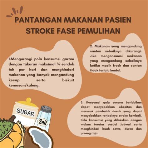 Inilah Makanan Yang Dipantang Pasien Fase Pemulihan Stroke RSUD Dr