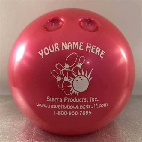 Personalized Bowling Ball Bank & Party Favors | Sierra Products