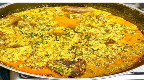 How To Make Nigerian Egusi Soup Frying Method Party Style Egusi Soup