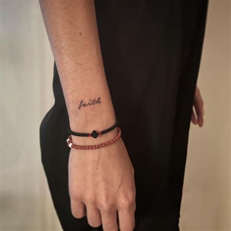 Unbeaten Faith Tattoo Ideas With Meanings Youll Love Inkmatch