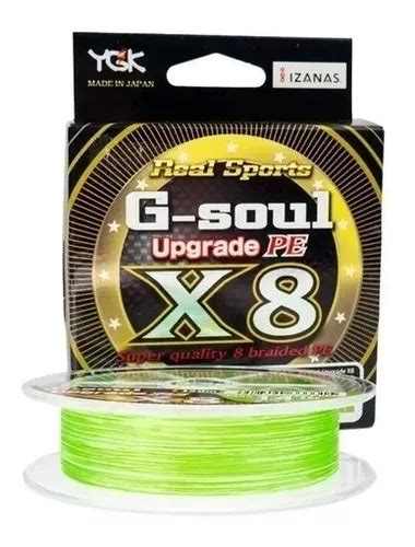 Linha Multifilamento Ygk G Soul Upgrade Pe X8 45lb 200m