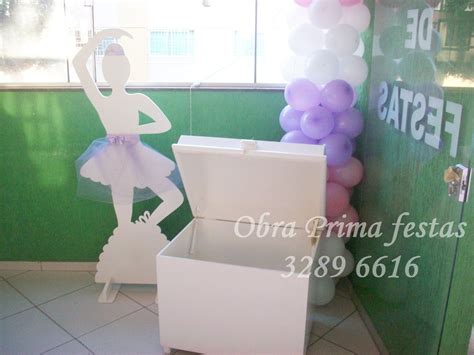 Obra Prima festas e decorações Bailarinas rosa e lilás 30 06 12