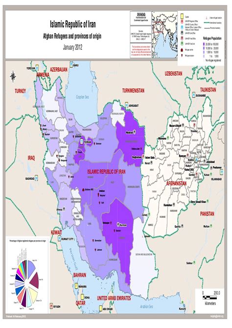 Document Islamic Republic Of Iran Afghan Refugees And Provinces Of