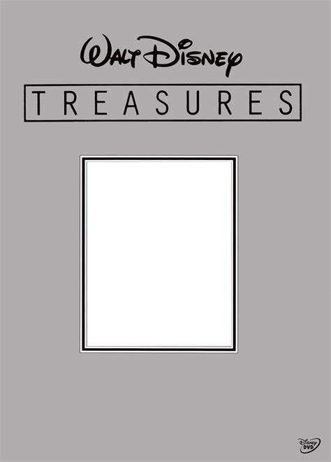 Walt Disney Treasures Cover Template 2001 2009 By Dtvrocks On Deviantart