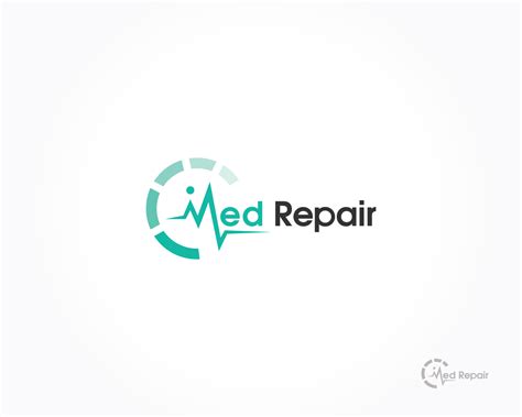 Modern Professional Medical Equipment Logo Design For Med Repair Or