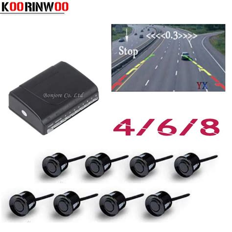 Koorinwoo Parktronics Car Parking Sensors Radars Alarm Probe