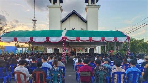 Perayaan Ibadah Jumat Agung Dan Perjamuan Kudus Jemaat GKE Sakatik