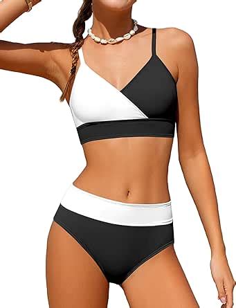 Amazon ADIFUN Girls Swimsuit V Neck Bikini Set Color Block With Cover Up 3Pcs Bathing Suits