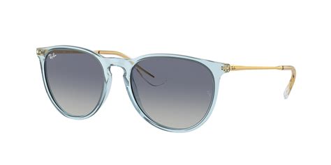 Erika Classic Sunglasses In Transparent Light Blue And Greyblue