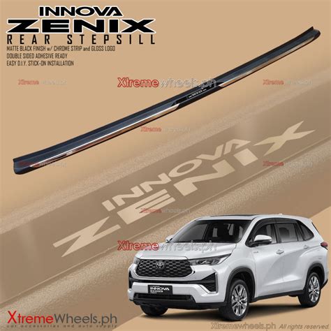 Toyota Zenix V Q 2023 2025 Thailand Made With Chrome Rear Bumper