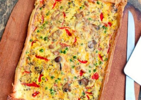 Receita Da Quiche De Atum E Cogumelos