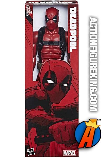 Marvel Titan Hero Series 12 Inch Scale Deadpool Action Figure From Hasbro