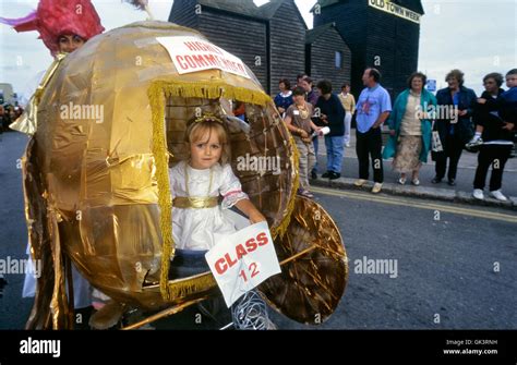 Hastings old town carnival parade. East Sussex. England. UK Stock Photo ...