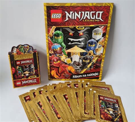 Lego Ninjago Saszetek Naklejki Album Oficjalne