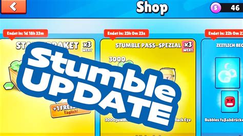 Das Neue Stumble Guys Update Neu Im Shop Stumble Pass Was Gibt Es