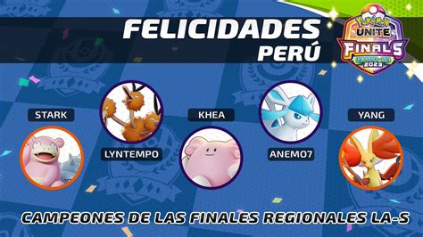 Pokémon Unite Championship Series Latam On Twitter ¡felicidades Al