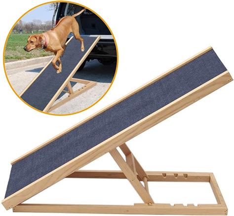 Escalera Perros Rampa Escalera De Madera Plegable Para Perros