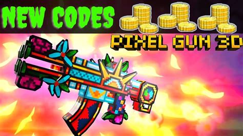 6 All NEW PIXEL GUN 3D CODES PROMO CODES 2023 PIXEL GUN 3D CODES 2023