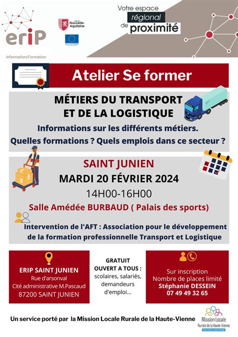 Tout Savoir Sur Les Metiers Du Transport Et De La Logistique Saint