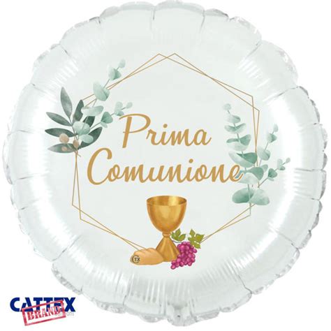 Partycolare Palloncino Mylar Cm Prima Comunione