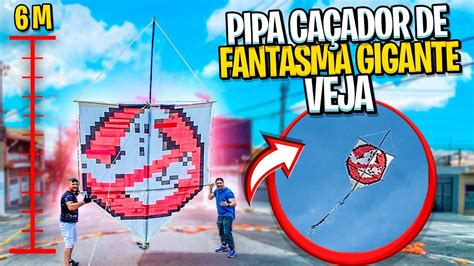 PIPA CAÇA FANTASMA GIGANTE YouTube