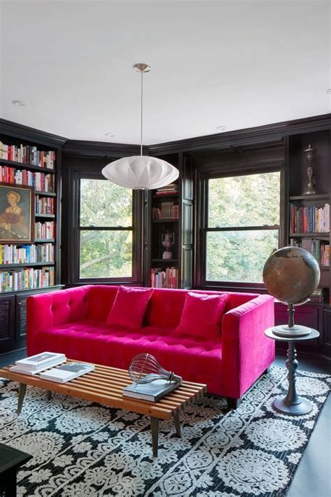 These Gorgeous Living Room Ideas Are Worth Recreating Pink Sofa