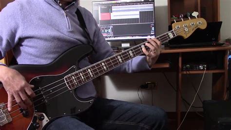 The Knack My Sharona Bass Cover Fender Jazz Vintera Youtube