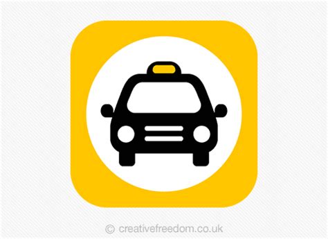 Taxi App Icon Design For Cab Guide App Icon Design ProjectCustom Icon