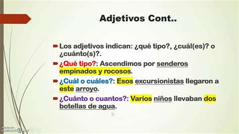 Definicion De Adjetivo Que Es Su Significado Y Concepto Images