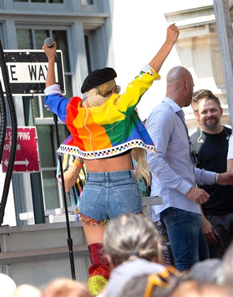 Lady Gaga In Versace At Pride Lives 2019 Stonewall Day Tom Lorenzo