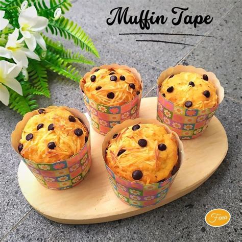 Resep Muffin Tape Empuk Lembut Wangi Bikinnya Tinggal Aduk Yuk