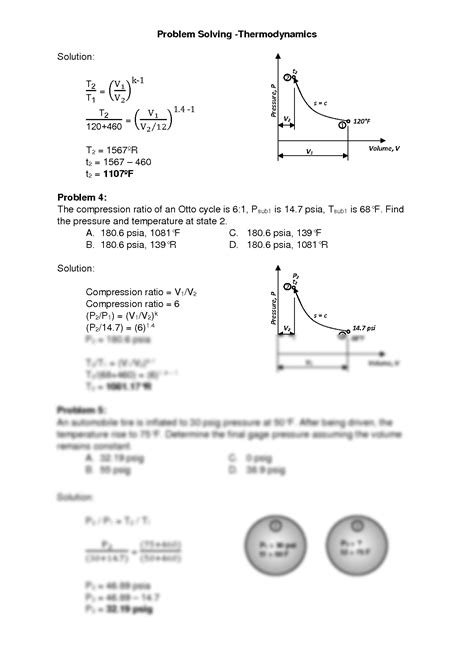 Solution Problem Solving Thermodynamics Exam Practice Studypool